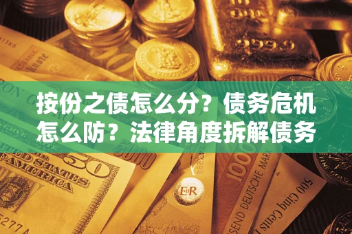 北京按份之债怎么分？债务危机怎么防？法律角度拆解债务分配与风险自保指南