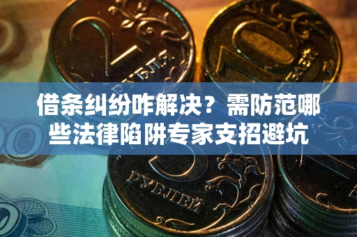 北京借条纠纷咋解决？需防范哪些法律陷阱专家支招避坑