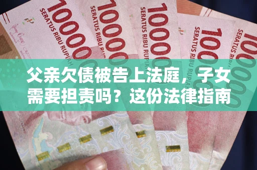 北京父亲欠债被告上法庭，子女需要担责吗？这份法律指南必须看完
