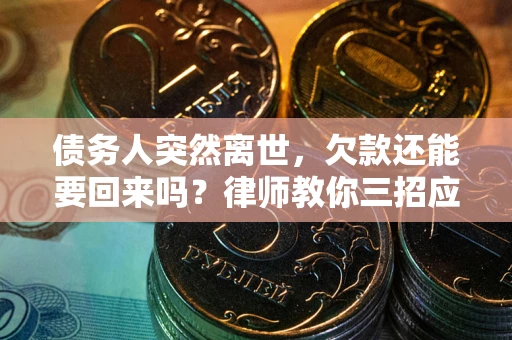北京债务人突然离世，欠款还能要回来吗？律师教你三招应对