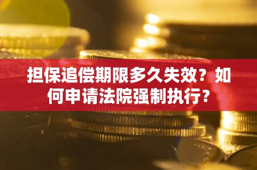 北京担保追偿期限多久失效？如何申请法院强制执行？