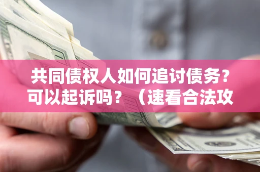 北京共同债权人如何追讨债务？可以起诉吗？（速看合法攻略）
