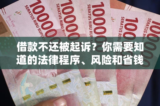 北京借款不还被起诉？你需要知道的法律程序、风险和省钱技巧